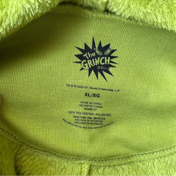 The Grinch Dr. Seuss Grinch Jumpsuit XL - Picture 12 of 16